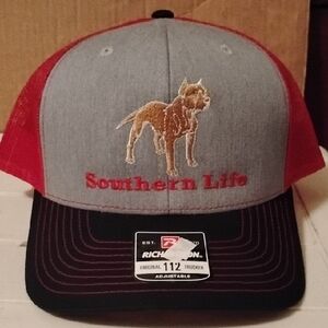 Red and Gray Dog Cap (Southern Life)